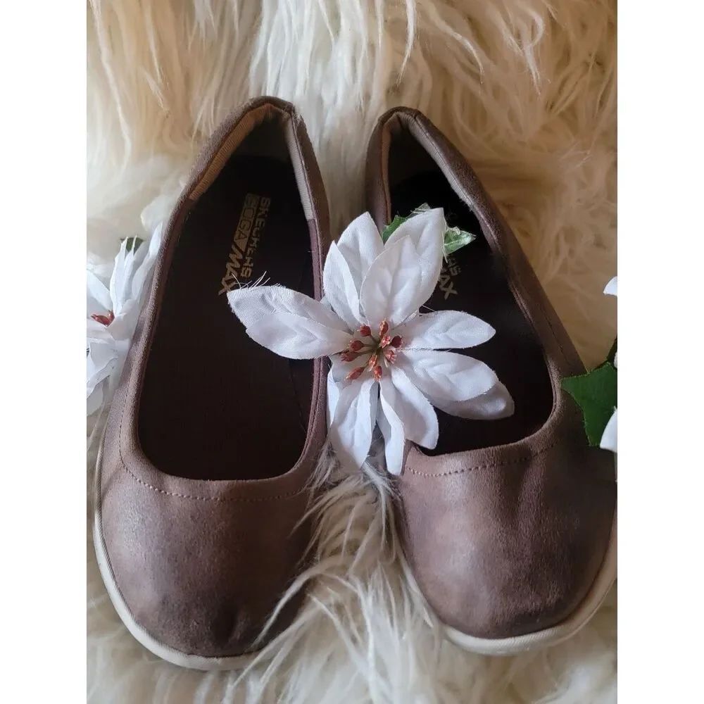 🆕️🥿Skechers GOGA Max Sneakers, Brown, Sz 7